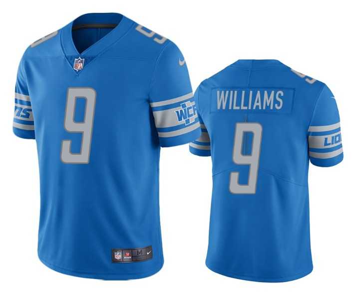 Men & Women & Youth Detroit Lions #9 Jameson Williams Blue Vapor Untouchable Limited Stitched Jersey->detroit lions->NFL Jersey